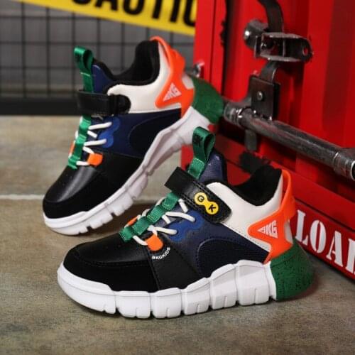 2020 Autumn Children Shoes Comfortable Sports Shoes For Boys Girl Fashion Casual Running Sneakers Basketball Shoes Anti-Slippery