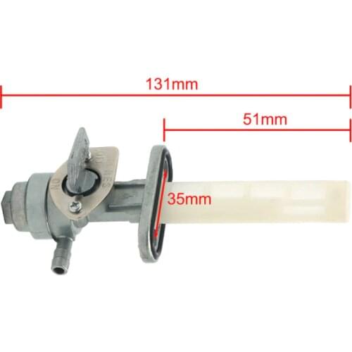 34mm Off / On / Reserve Gas Petcock Fuel Tap Valve Switch Pump Universal For Yamaha Honda Kawasaki Suzuki TS GS