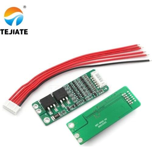 5S 15A Li-ion Lithium Battery BMS 18650 Charger Protection Board 18V 21V Cell Protection Circuit