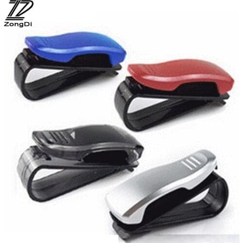 ZD 1Pc car glasses folder S-type Glasses / Paper clip for BMW e46 e39 Lada granta Chevrolet cruze Peugeot 307 206 accessories
