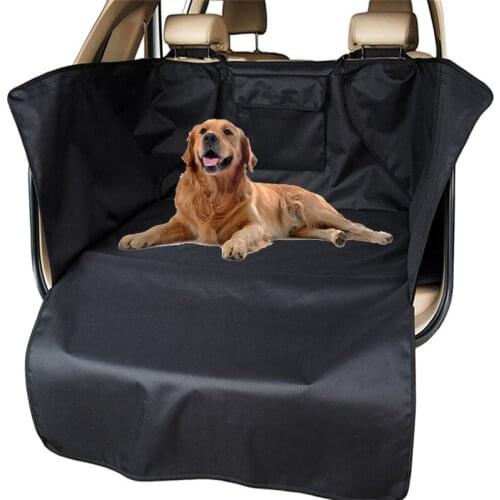 175x105x45cm Pet Dog Car Bag Pad Waterproof Dog Seat Safe Carrying Puppy Bag Travel Bag Car Seat Cover Folding 600D Oxford Cloth