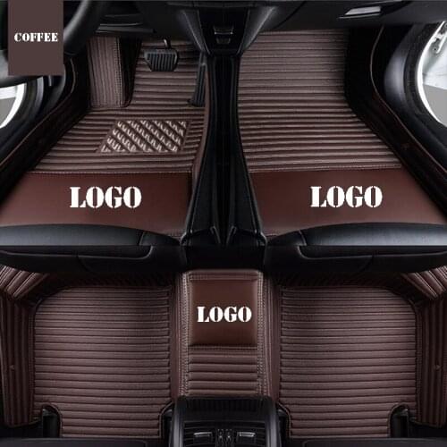 Custom logo car floor mats for Lincoln MKZ MKS MKT Navigator MKC MKX auto accessories car mats