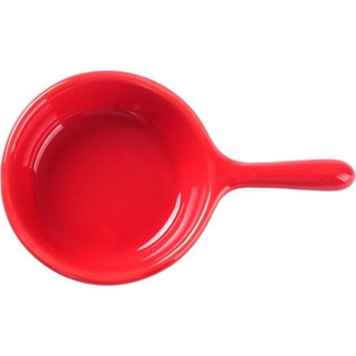 Sauce Dishes Dipping Cup Porcelain Cereal Bowl with Handle for Rice Olive Oil Sushi Dessert Set