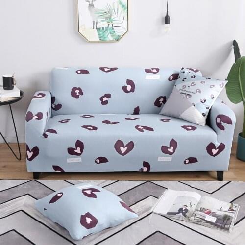 Colorful geometric 1/2/3/4 seater Sofa cover Tight wrap all-inclusive sectional elastic seat couch covers Slipcovers Christmas
