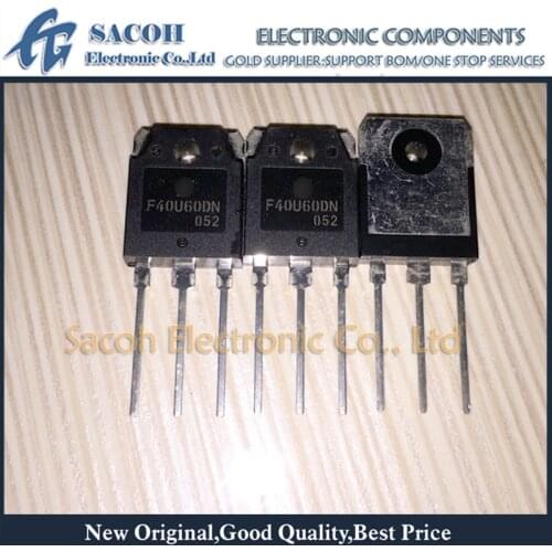 New Original 10PCS/Lot FFA40U60DN F40U60DN F40U60 or FFA40UP35S F40UP35S TO-3P 40A 600V Ultrafast Recovery Diode