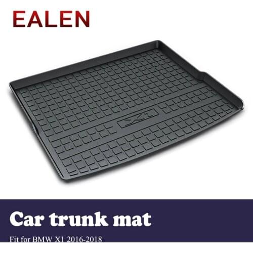 For BMW X1 F48 2021 2016 2017 2018 2019 2020 Car-styling Boot Tray Anti Slip Waterproof Mat Accessories Car Cargo rear trunk mat