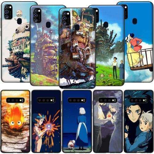 GX95 Howls Howls Moving Castle Case for Samsung A02 A03S A12 A22 A32 A52 A72 A82 S21 Fe Quantum 2 M02 4G 5G