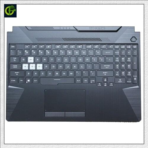 English Backlit Keyboard for Asus TUF Gaming 8 F15 FX506 FA506 FA506II FA506IU F17 FA706 FA706U FX706 FX706U US wich cover case