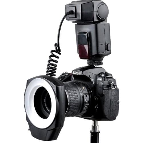 Godox ML-150 Macro Ring Flash Light Speedlite with 6 Lens Adapter Rings for Canon Nikon Pentax Olympus DSLR cameras