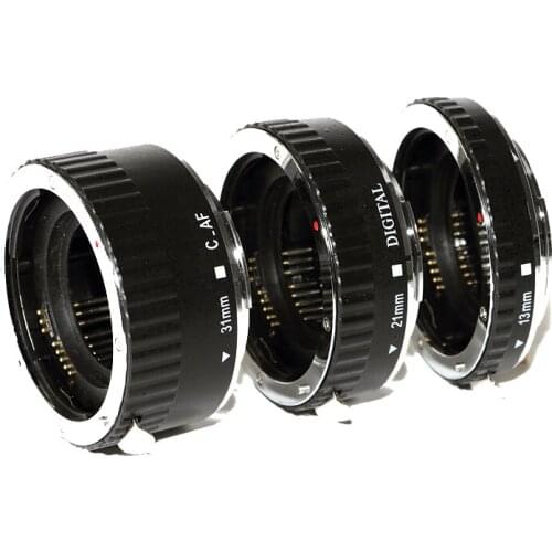 Metal Mount Auto Focus AF Macro Extension Tube For Canon EOS 760D 750D 700D 650D 600D 70D 60D 5D II 5D3 7D 1200D