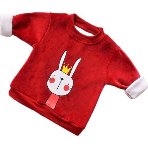 Lovely Cute Cartoon Rabbit Pattern Hoodies for Toddler Girls Baby Kids Fashion Clothes High Quality Pullover Children Outfits
