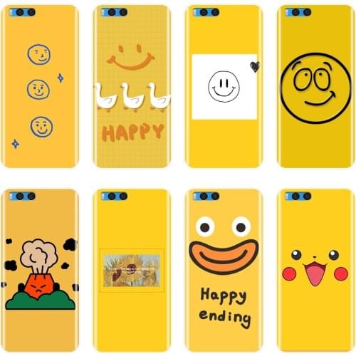 Soft Phone Case Silicone For Xiaomi Mi Note Mix 1 2 2S 3 Yellow Cartoon Cute Anime Funny Back Cover For Xiaomi Mi Max 1 2 3 Case