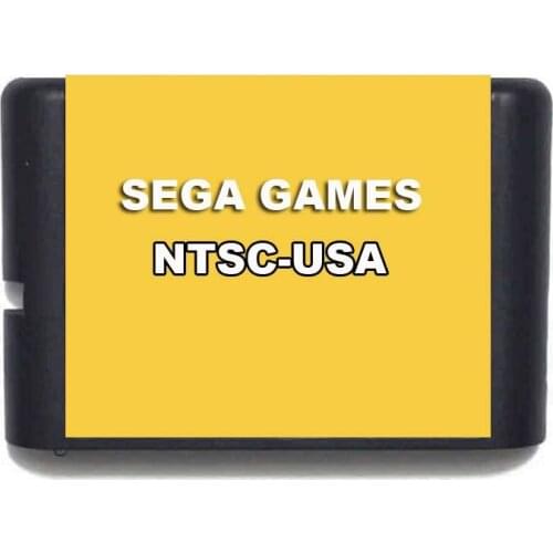 Sega Single Game Card NTSC-USA 16 bit MD Game Card For Sega Mega Drive For Genesis