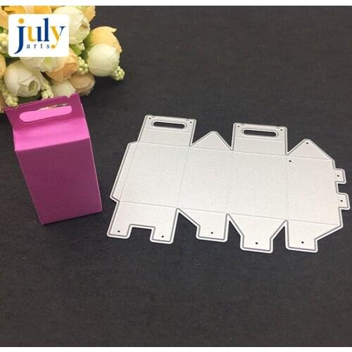 Julyarts Silver Cutting Dies Design Square Crafts Manual For Painting DIY Scrapbooking Embossing Card Making Metal Cutting Dies