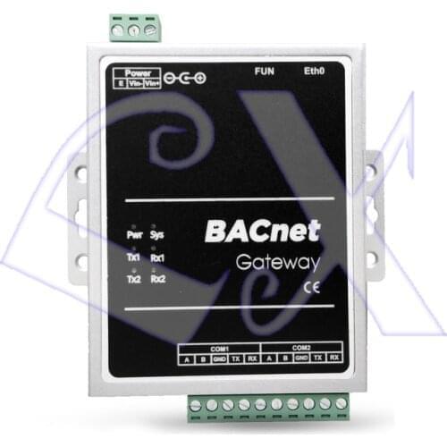 BACnet gateway Modbus OPCUA Siemens PLC Mbus to BACnet IP/MSTP protocol 201-B ARM926EJ main frequency 300MHz