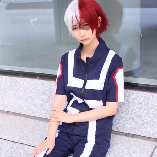 My Hero Academia Sportswear Costumes,2018 Anime Boku no Hero Academia Midoriya Izuku Bakugou Katsuki/Iida Tenya/Cosplay Costumes