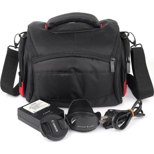 DSLR Camera Bag Case For Fujifilm instax mini 9 mini 8 mini 7s X-T20 X-T10 X-T3 X-T2 X-T1 X100F XT100 X-T100 X100F X-A5 XA3 XA10