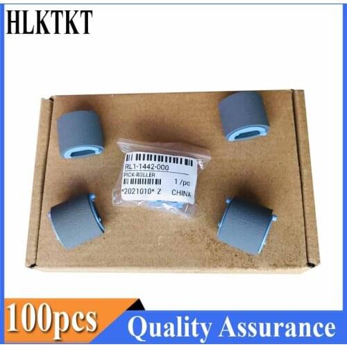 100PCS RL1-1442-000 RL1-2593-000 Pickup Roller for HP P1005 P1102 P1102W M1130 M1132 M1212 M125A M127 M12w M26a M203 M227 M477