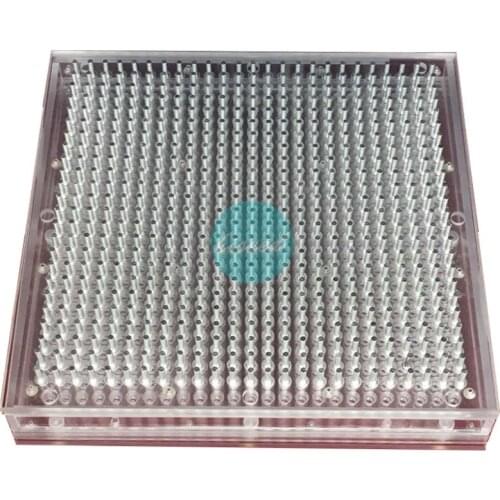 600 Holes Leather Powder Filling Machine Empty Capsule Machine Filling Powder Medicine Powder capsule Board