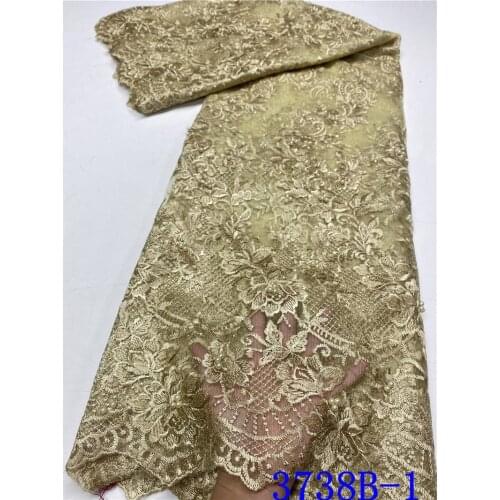 African Lace 2021 French Nigerian Lace Fabric Bridal High Quality Swiss Net Tulle Lace Fabric For Wedding Party