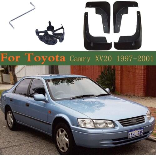 Car Mudflap Fender Mud Flaps Guard Splash Flap Front Rear Mudguard Accessories For Toyota Camry XV20 20 2001~1997 2000 1999 1998