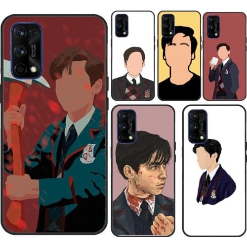 Number 5 The Umbrella Academy For Realme 8 7 6 Pro Q3 C11 C3 GT Neo Phone Cover For OnePlus 9 Pro 8 Pro 7T 8T Nord Case