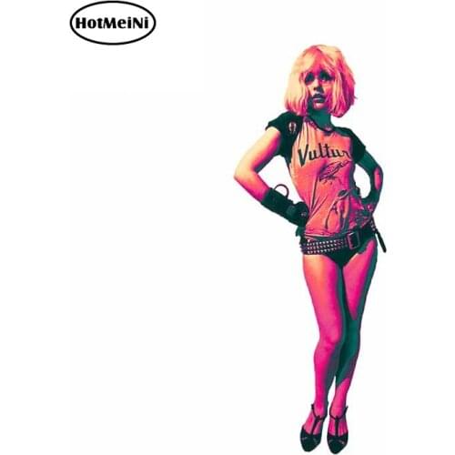 HotMeiNi 13cm x 6.7cm for Pop Art Debbie Harry Car Stickers and Decals Camper Motorcycle Snowboard Graphics Vinyl Car Wrap