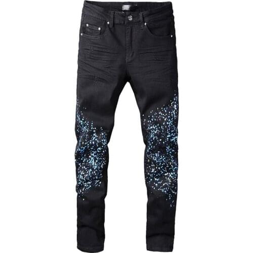 KIOVNO Ripped Jeans For Men