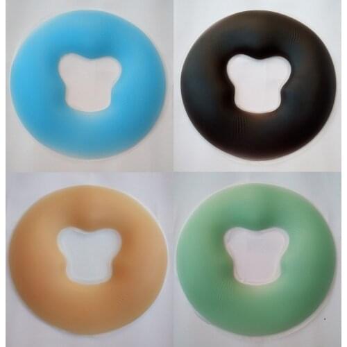 1Pcs Soft Silicon Spa Pillow SPA Gel Face Pad Face Rest Overlay Silicone Massag Face Pillow Face Cradle Cushion Comfortable