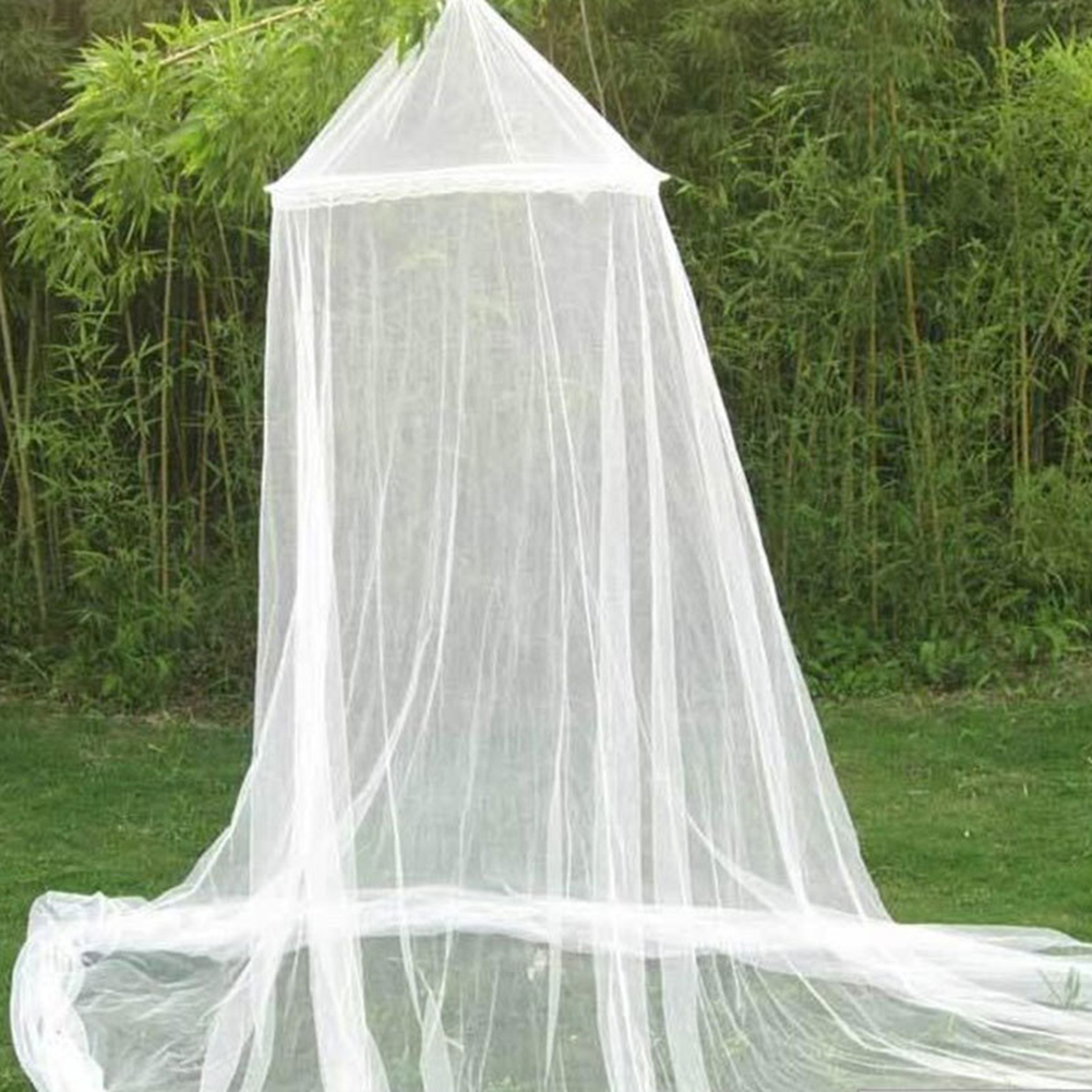 Children Bed Canopy Polyester Hanging Mosquito Net Princess Dome Bed Tent Double King Size Fly Insect Protection