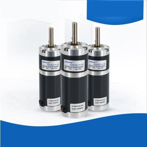 Flow brush planetary gear motor ZGX38REE 24V