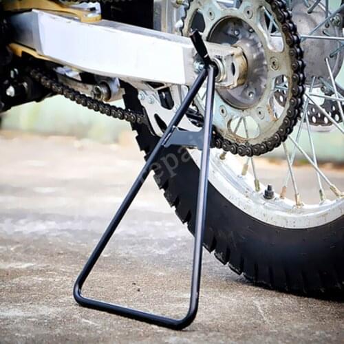 Dirt Bike Kickstand Triangle Lift-Dirtbike Accessories Parts Mini Motorcycle Kick Stand for Motocross Moto Bikes-Black