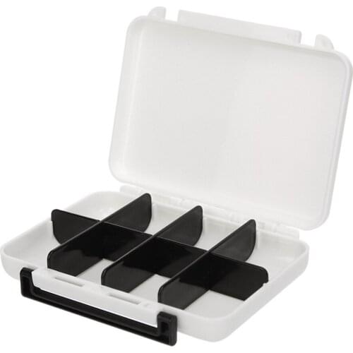 Portable 8 Grids Pill Drug Box Plastic Transparent Medicine Tablet Dispenser Desktop Storage Box Sundries Container