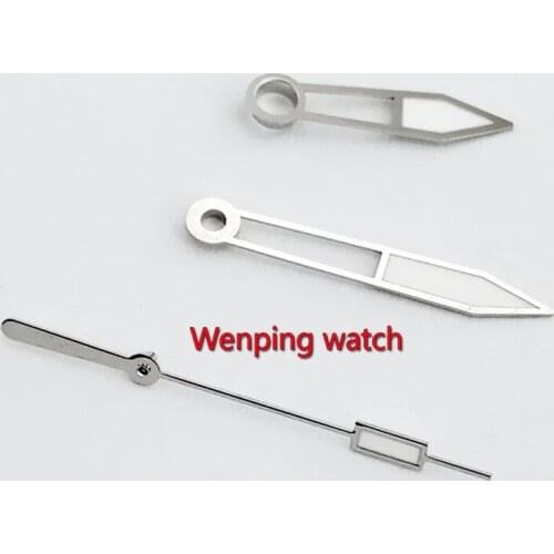 Silver Watch Hands Fit DG2813 3804 Miyota 8215 8205 Movement P909