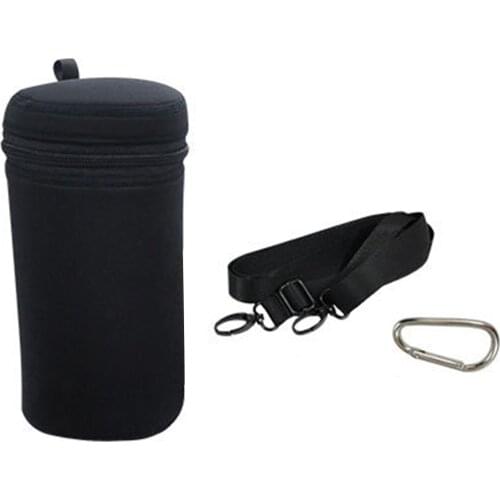 Cylindrical Zippered Bag for JBL CHARGE 5 Bluetooth Audio Storage Bag Soft TPU Portable Suitable Carrying Waterproof Pouch
