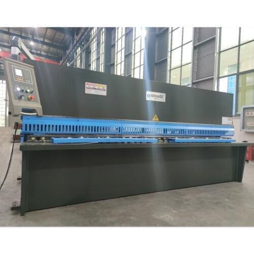 Hydraulic Shearing Machine Cutting With E21S QC12K-4*2500