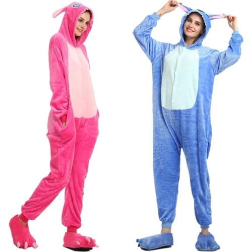 Unisex Adult Animal Pajamas Women Sleepwear Animal Suits Cosplay Panda Onesies Totoro Tiger Unicorn Garment Girls Boys Pajamas