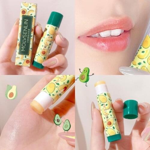 Moisturizing Lip Balm Fruit Flavor Honey Orange Flavor Colorless Lipstick Base Reduce Lip Fine Lines Moisturizing Lip Care TSLM1