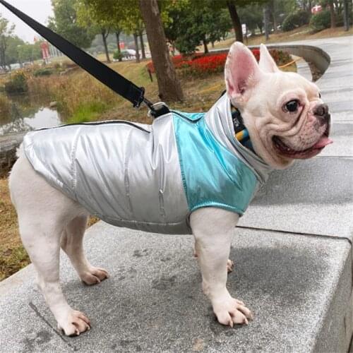 Dog Waterproof Clothing Pug Clothes French Bulldog Costume Vest Coat Jacket Winter Pet Outfit garment Dropshipping Dog Clothes