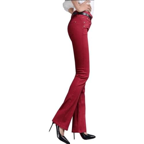 WWUCHENZHI Women's Flared Trousers