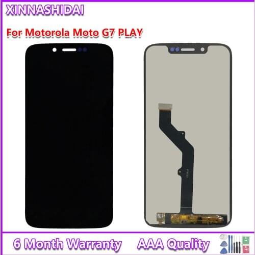 LCD Display For Motorola Moto G7 Play Touch Screen Sensor Panel Digitizer Assembly For Moto G7 Play XT1952 LCD Replacement Parts
