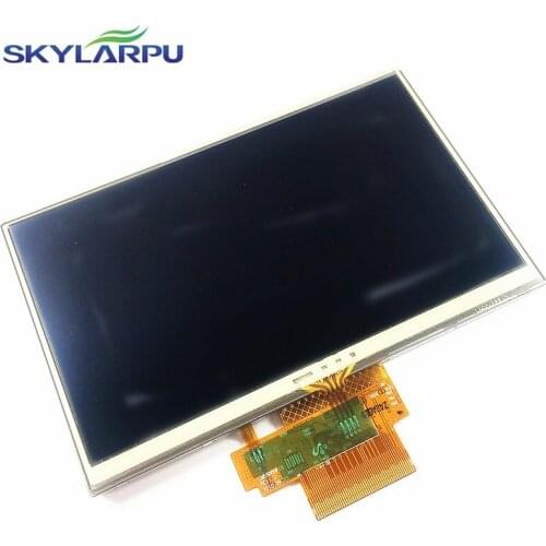 Skylarpu 5.0" inch LCD Screen for LMS500HF06 LMS500HF06-009 GPS LCD display screen panel with Touch screen digitizer replacement