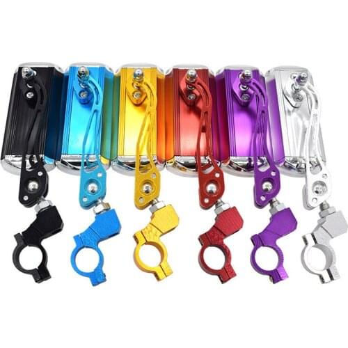 1 Pair Aluminium Alloy Electric Car Bicycle Motorcycle Rearview Mirror Electric Bike Universal Rearview Mirror