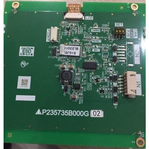 1pcs elevator car LCD display panel P235735B000G01 G02 for ShanghaiMitsubishi elevator accessories BQ2H207