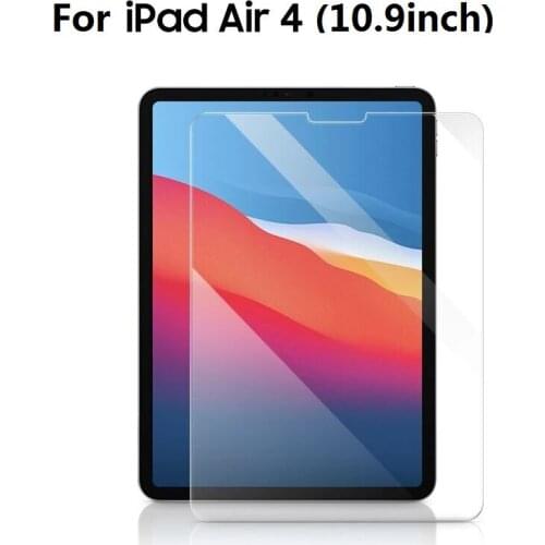 10pcs Tempered Glass For iPad Air 4 10.9 2020 New Screen Protector 2.5D Clear Glass For iPad 10.9 inch 9H Protective Film Guard