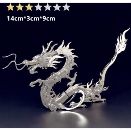 3d three-dimensional metal model mechanical assembly adult handmade stainless steel puzzle difficult toy