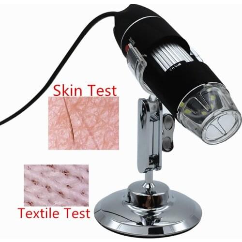 500X 8 LED Digital Microscope USB Endoscope Camera Microscopio Magnifier Electronic Microscope for skin test and quality test