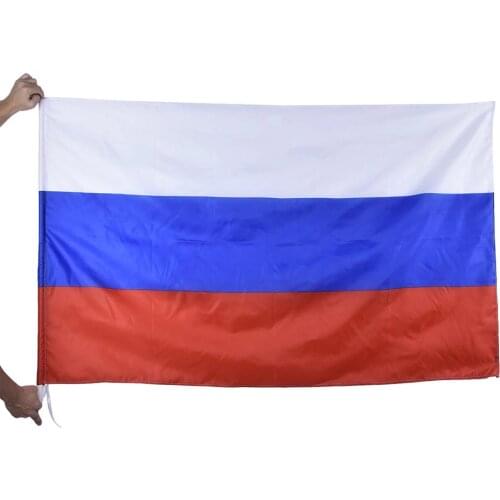 90x150cm Wave Russia 3x5 Feet Super-Poly Indoor/Outdoor Russian FLAG Country Banner Christmass Gifts Home Decor Garden Flag