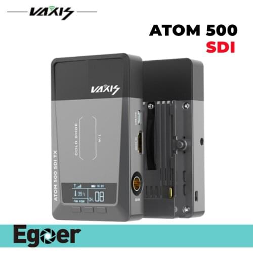 Vaxis ATOM 500 SDI 500ft Wireless Video Transmission System For LIVE monitoring Video 1080P HD Transmitter Receiver