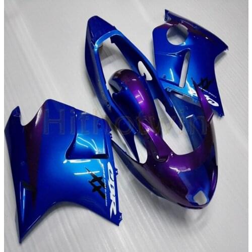 Botls+Custom Injection mold blue for CBR1100XX 1997 1998 1999 2000 2001 2002 2003 CBR 1100XX ABS motorcycle Fairing